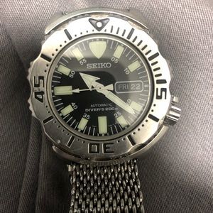 Seiko first generation black monster